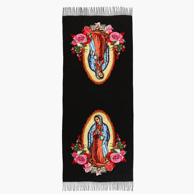 Bufanda de Cachemira Virgen Estampada para Mujer - Chal Versátil y Abrigador de Alta Calidad - Image 12