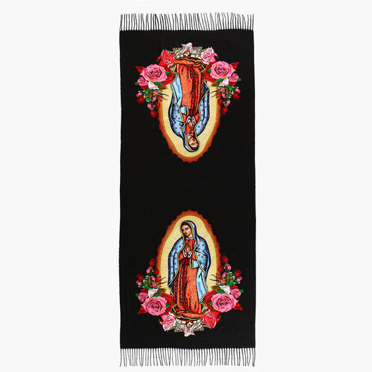 Bufanda de Cachemira Virgen Estampada para Mujer - Chal Versátil y Abrigador de Alta Calidad - Image 12