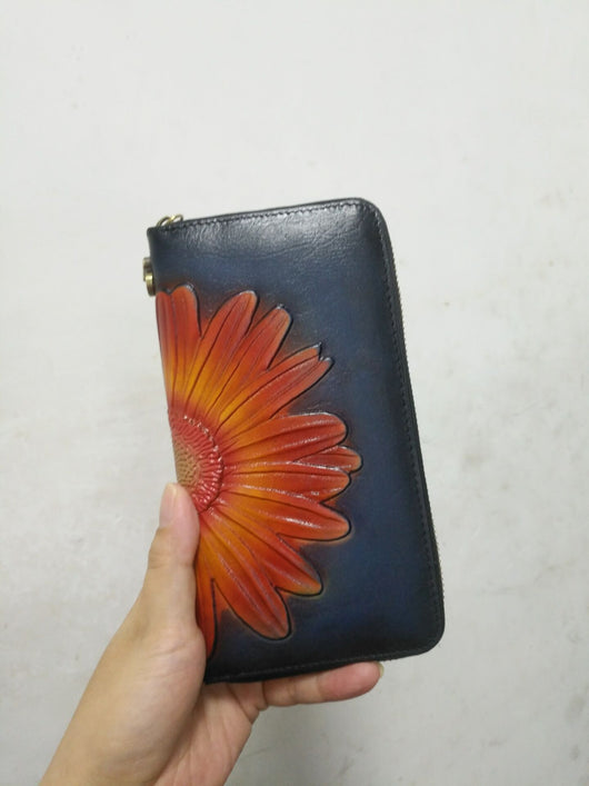 Billetera de Cuero Genuino Personalizada para Mujer - Image 4