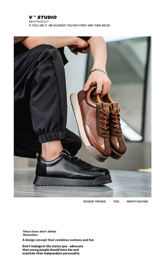 Zapatos de Cuero Negros Casuales para Trabajo - Image 15