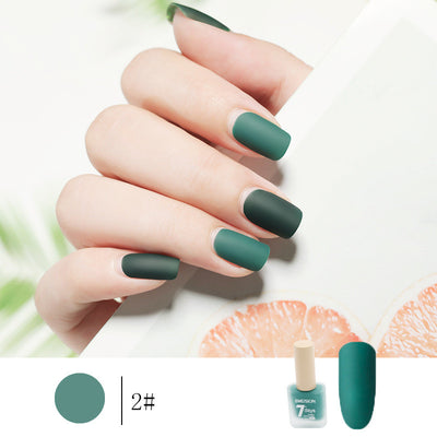 Esmalte de Uñas Mate Nude sin Horno de Secado Rápido - Image 4