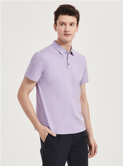 Polo Manga Corta de Algodón Mercerizado para Hombre - Calidad Premium 120 Hilos - Image 13