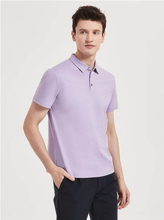 Polo Manga Corta de Algodón Mercerizado para Hombre - Calidad Premium 120 Hilos - Image 13