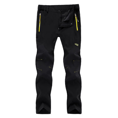 Pantalones de Senderismo Talla Grande Elásticos de Secado Rápido - Image 10