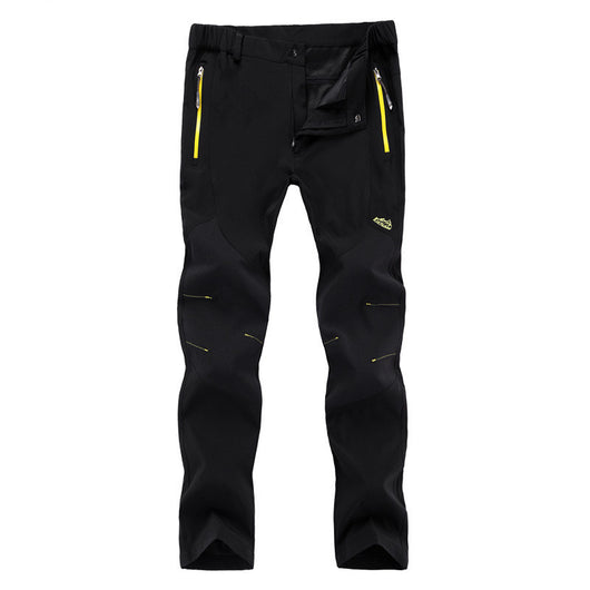 Pantalones de Senderismo Talla Grande Elásticos de Secado Rápido - Image 10