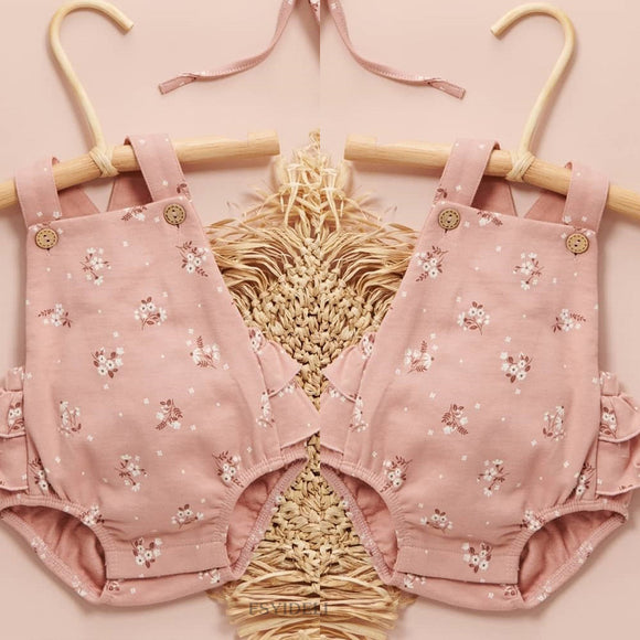 Body Infantil con Volantes y Estampado Fashion