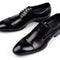 Sapatos Sociais Executivos de Bico Fino - Estilo Britânico Premium