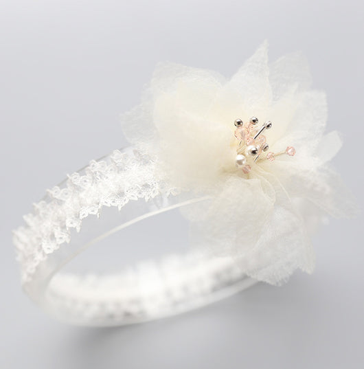 Diademas Flores Coreanas Hechas a Mano para Bebés y Niñas - Image 7