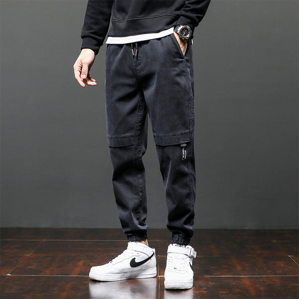 Pantalones Overol Holgados de Pierna Recta para Hombre
