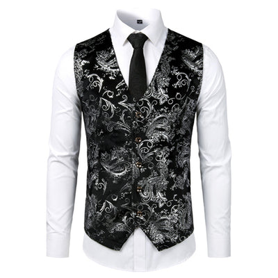 Chaleco Steampunk Dorado para Hombre - Traje Elegante sin Mangas - Image 26