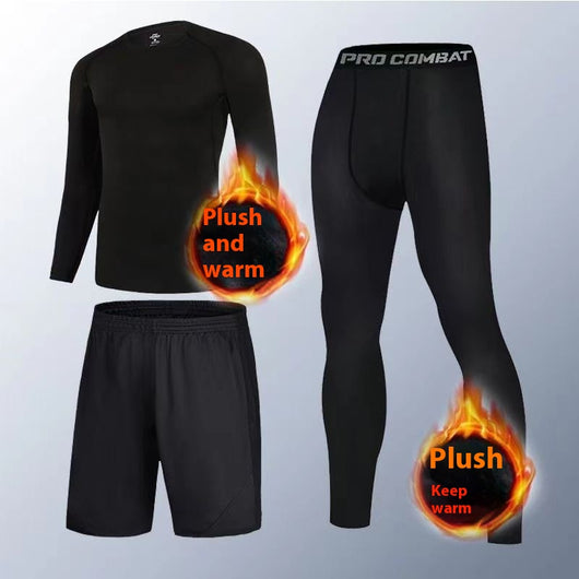 Mallas Térmicas Deportivas Hombre con Forro Polar - Ropa Interior Base Elástica - Image 19