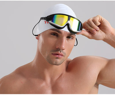 Gafas de Natación HD Antivaho Impermeables con Lentes Amplias - Image 6