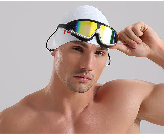 Gafas de Natación HD Antivaho Impermeables con Lentes Amplias - Image 6
