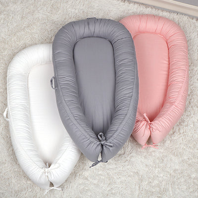 Cuna de Cama Sólida de Color Único - Image 3