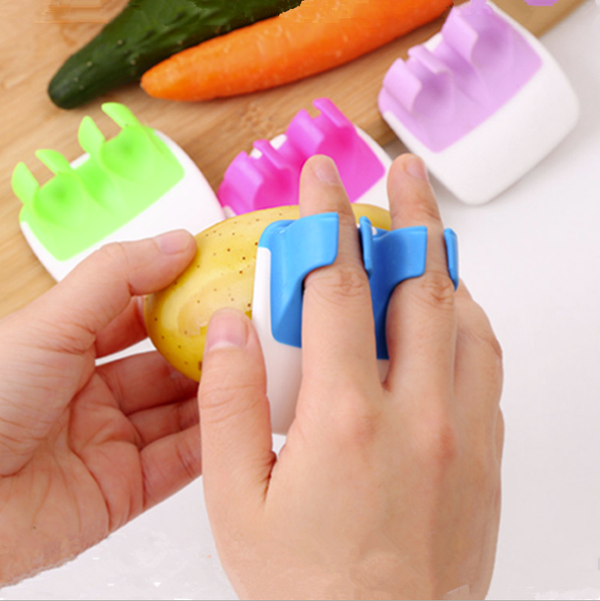 Pelador de Frutas Creativo para Dedo