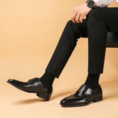 Zapatos de Cuero Británico Punta Fina - Versátiles y Elegantes - Image 11
