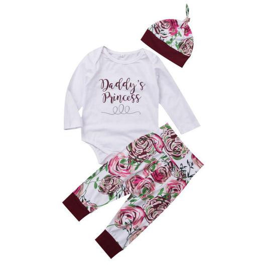 Conjunto de 3 Piezas Otoñal para Niña - Algodón con Manga Larga y Diadema - Image 8