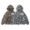 Abrigo de Algodón Estampado Leopardo Tide para Hombre