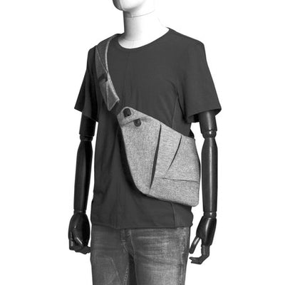 Bolsa Deportiva Cruzada para Hombre - Mochila Mensajero Pecho y Cintura - Image 3