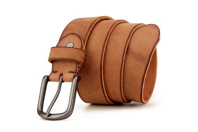 Cinturón de Cuero para Hombre con Hebilla de Pasador - Image 26