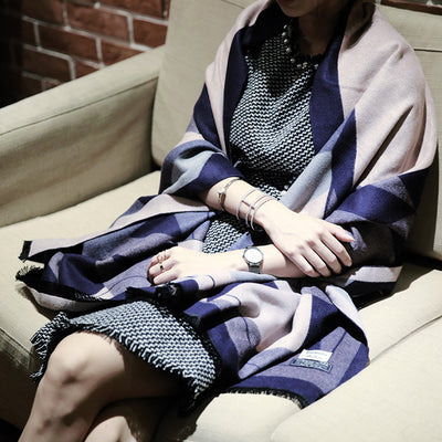 Pashmina Suave de Lana Sintética - Chal Versátil y Elegante - Image 6