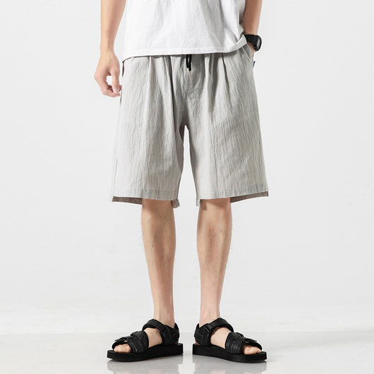 Pantalones Sueltos de Playa Cinco Cuartos - Image 2