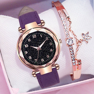 Reloj Casual de Estudiante con Diseño Cielo Estrellado - Image 29