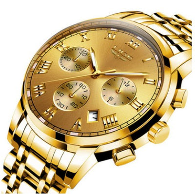 Reloj Deportivo Cronógrafo Tres Ojos Resistente al Agua - Image 8