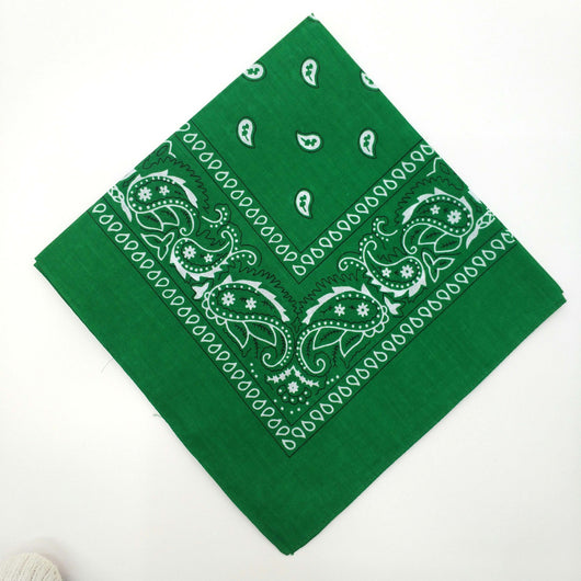 Pañuelo Cuadrado de Algodón con Estampado de Flor de Cajú 55cm - Image 53