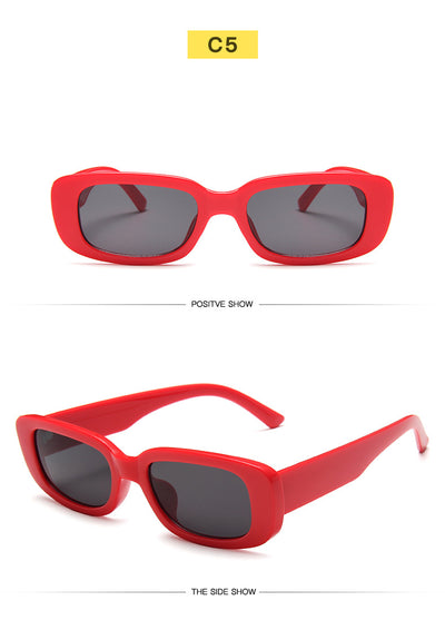 Gafas de Sol Cuadradas Efecto Gelatina - Colores Vibrantes - Image 24