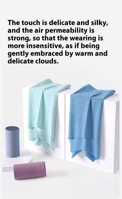 Bóxers de Seda de Hielo para Hombre: Transpirables, sin Costuras y Ultradelgados - Image 19