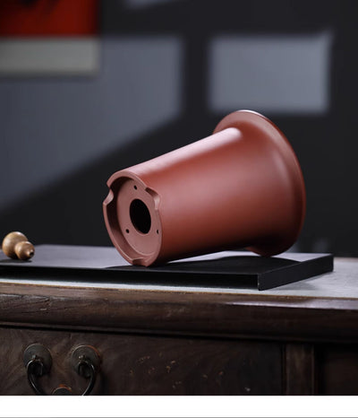 Maceta Decorativa de Arena Púrpura para Plantas de Escritorio - Image 13