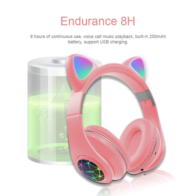 Auriculares Inalámbricos Deportivos con Diseño de Orejas de Gato - Image 2