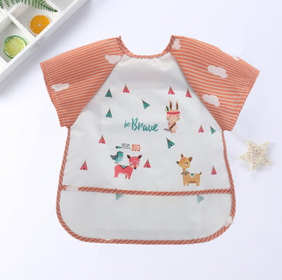 Babero Impermeable para Bebé con Bolsillo Atrapa Comida - Image 24