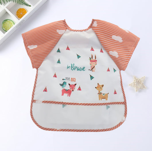 Babero Impermeable para Bebé con Bolsillo Atrapa Comida - Image 24