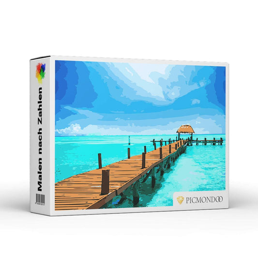 Kit de Pintura por Números - Sueños Navideños