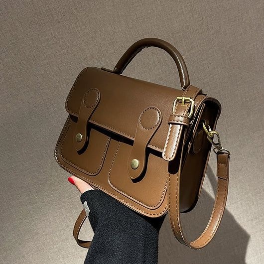 Bolso Bandolera Cuadrado Retro Vintage - Diseño Atemporal y Versátil - Image 4