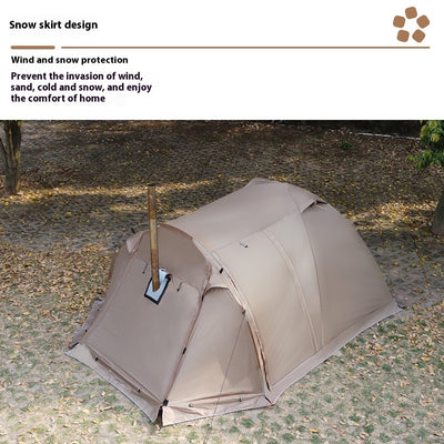 Carpa Túnel para Camping con Domo Extensible - Image 9