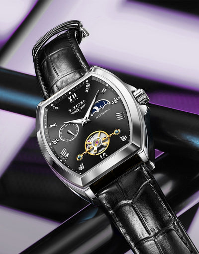 Reloj Mecánico Tourbillon para Hombre Multifuncional Resistente al Agua - Image 20