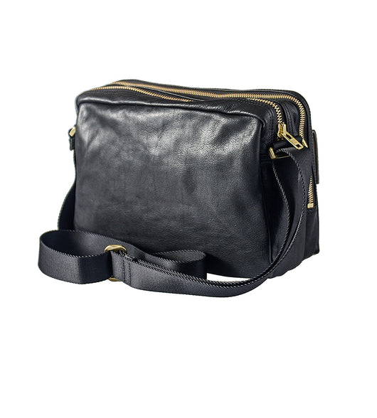 Bolso Bandolera de Cuero Genuino Estilo Urbano Japonés - Image 6