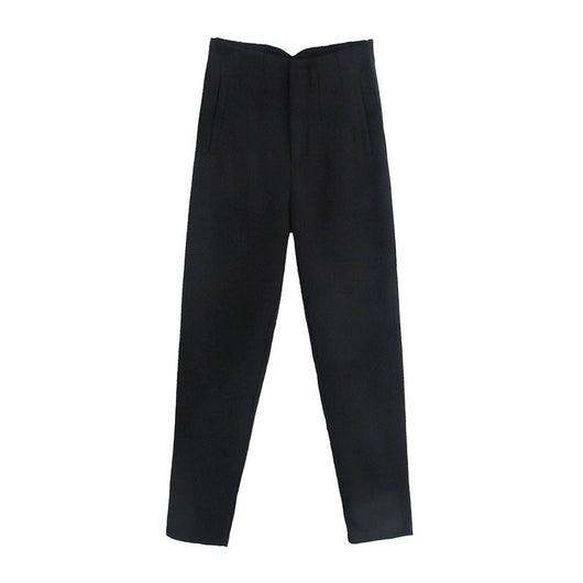 Pantalón Harem Casual de Cintura Alta con Detalle de Siete Colores - Image 5