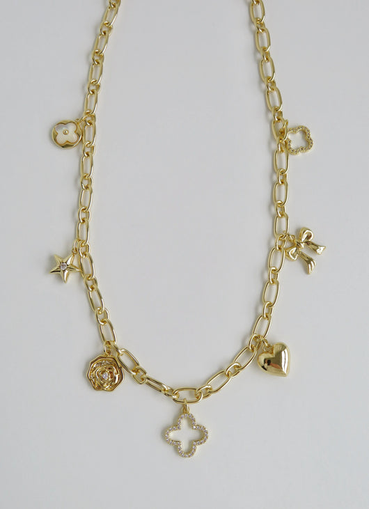 Clover Charm Necklace