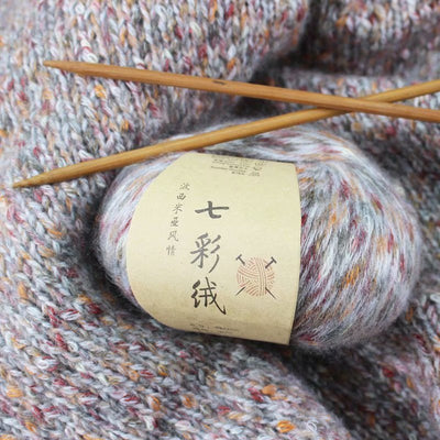 Hilo de Lana Multicolor para Crochet Artesanal - Ovillo Mediano Grueso - Image 25