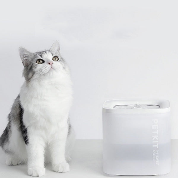 Dispensador Inteligente de Agua para Mascotas con Filtro Inalámbrico