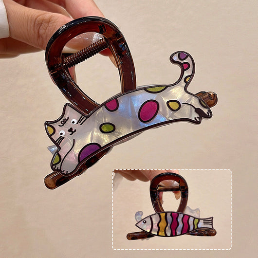 Pinza para Cabello Estilo Cachorro Adorable - Recogido Elegante - Image 6
