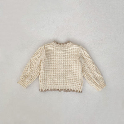 Suéter Tejido Niña Cuello Redondo Diseño Personalizado - Image 13
