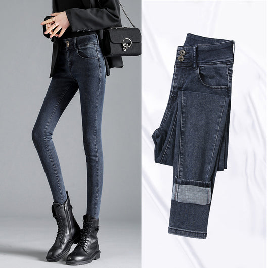 Pantalones Ajustados Negros Largos Skinny Tide - Image 2