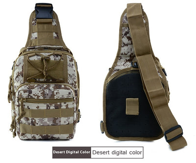 Bolsa Mensajera Táctica Impermeable en Tela Oxford con Camuflaje - Image 28