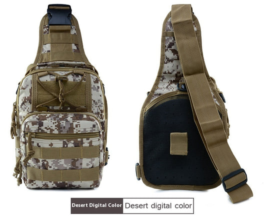 Bolsa Mensajera Táctica Impermeable en Tela Oxford con Camuflaje - Image 28