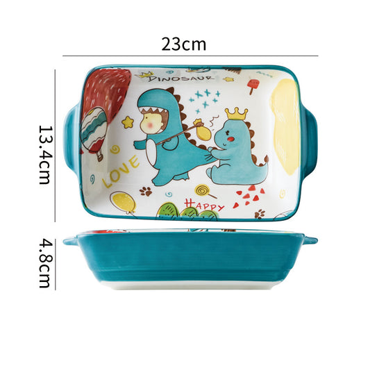 Juego de Platos de Cerámica Infantil con Diseños Animados - Image 18